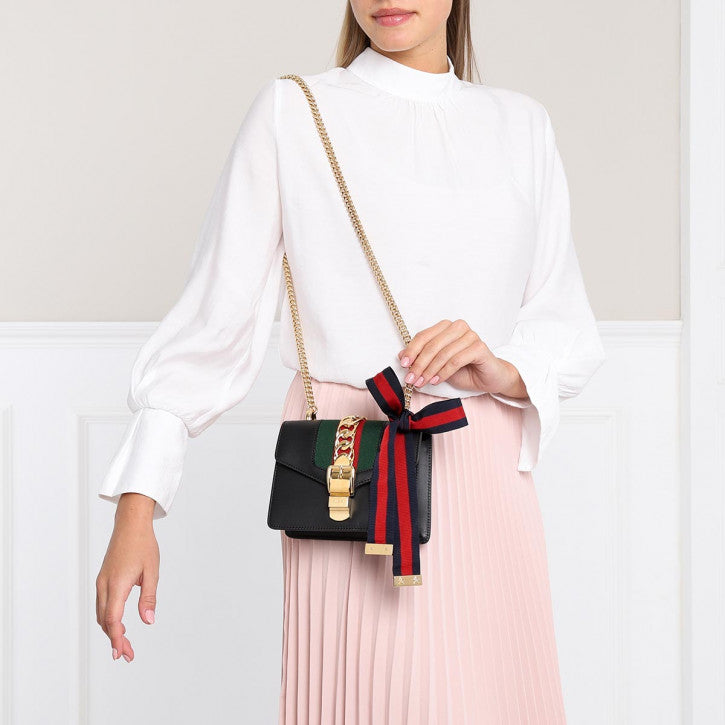 Gucci Sylvie mini chain bag – Lady Clara's Collection