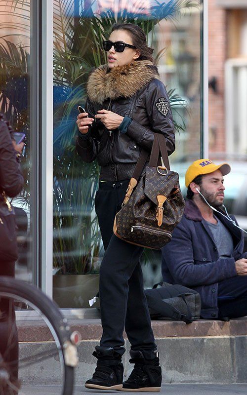 celebrities wearing louis vuitton backpack Louis Vuitton montsouris GM backpack – Lady Clara's Collection