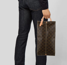 Load image into Gallery viewer, Louis Vuitton shoe pouch dopp kit
