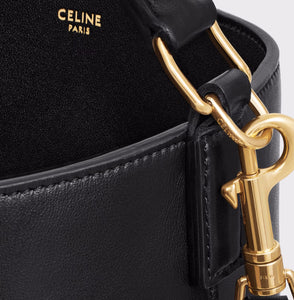 Celine Louise medium bucket bag in smooth calf