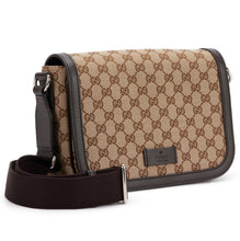 Load image into Gallery viewer, Gucci GG canvas small flap crossbody bag