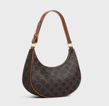 Load image into Gallery viewer, Celine Ava bag in triomphe canvas and calfskin