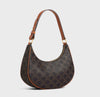 Celine Ava bag in triomphe canvas and calfskin
