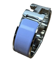 Load image into Gallery viewer, Hermes Clic Clac H enamel wide bracelet