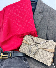 Load image into Gallery viewer, Louis Vuitton monogram shawl red