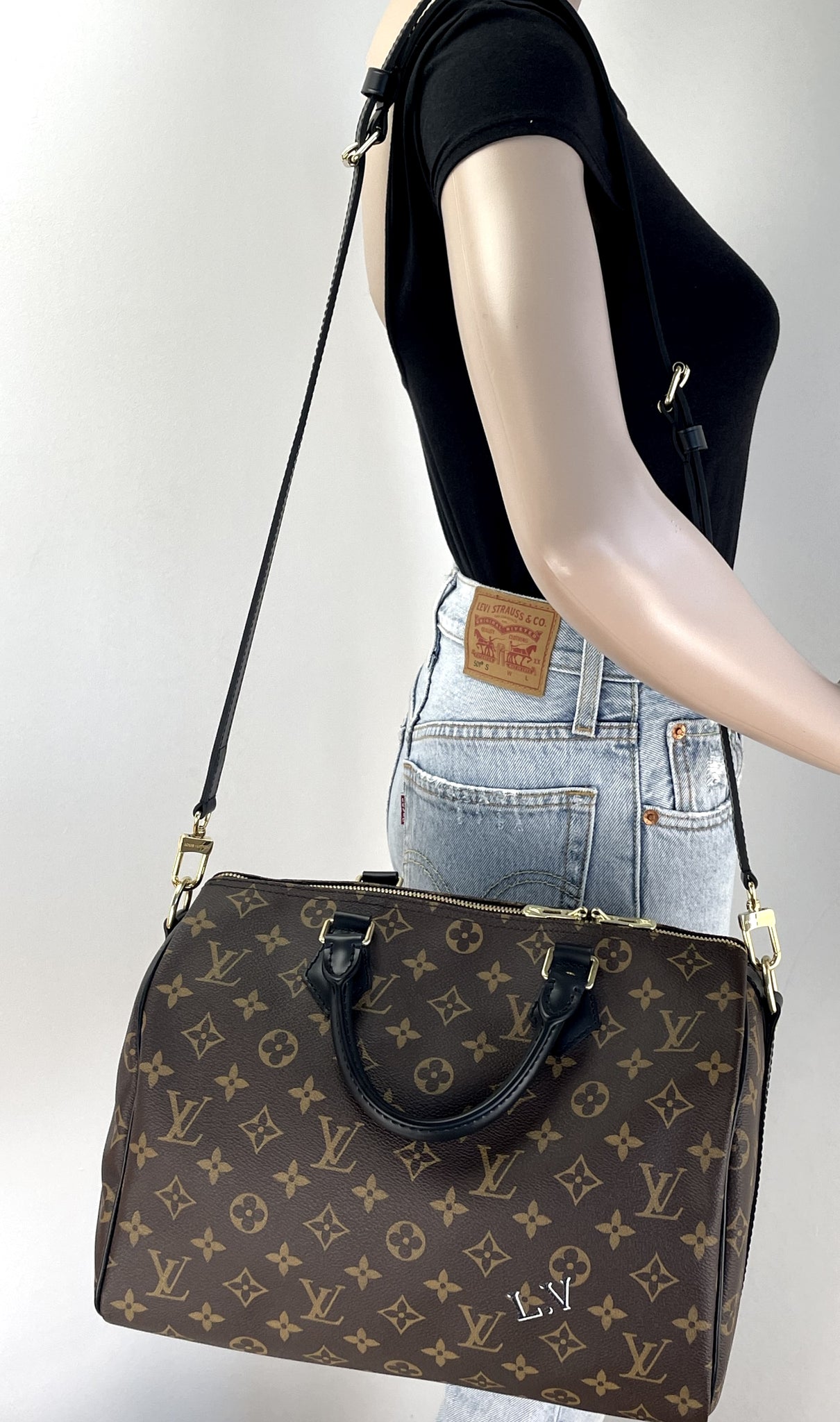 Louis Vuitton speedy 30 bandouliere world tour – Lady Clara's