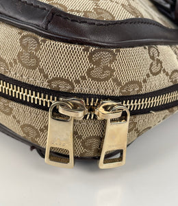 Gucci GG vintage  webstripe briefcase