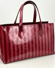 Load image into Gallery viewer, Louis Vuitton Rayures monogram vernis wilshire PM