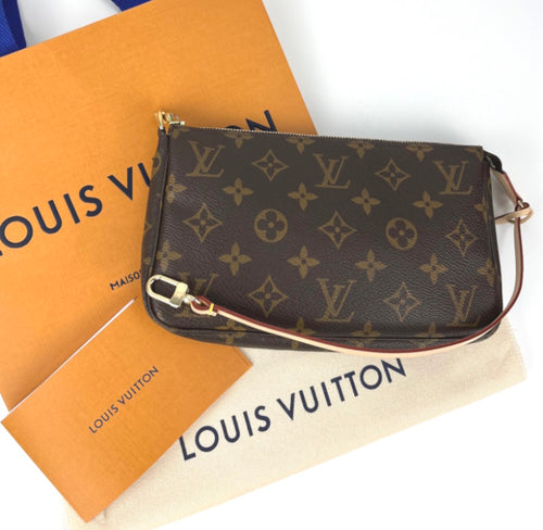 Louis Vuitton pochette accessories in monogram