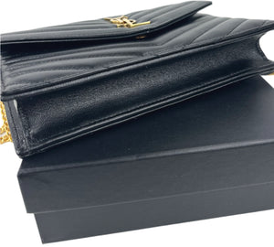 YSL Cassandre envelope chain bag