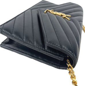 YSL Cassandre envelope chain bag