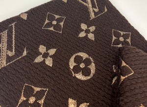 Louis Vuitton logomania shine scarf