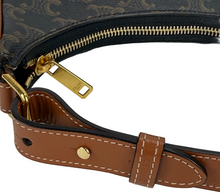 Load image into Gallery viewer, Celine Ava bag in triomphe canvas and calfskin