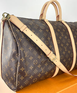 Louis Vuitton keepall bandouliere 55 in monogram