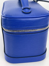 Load image into Gallery viewer, Louis Vuitton mini nice in epi blue leather