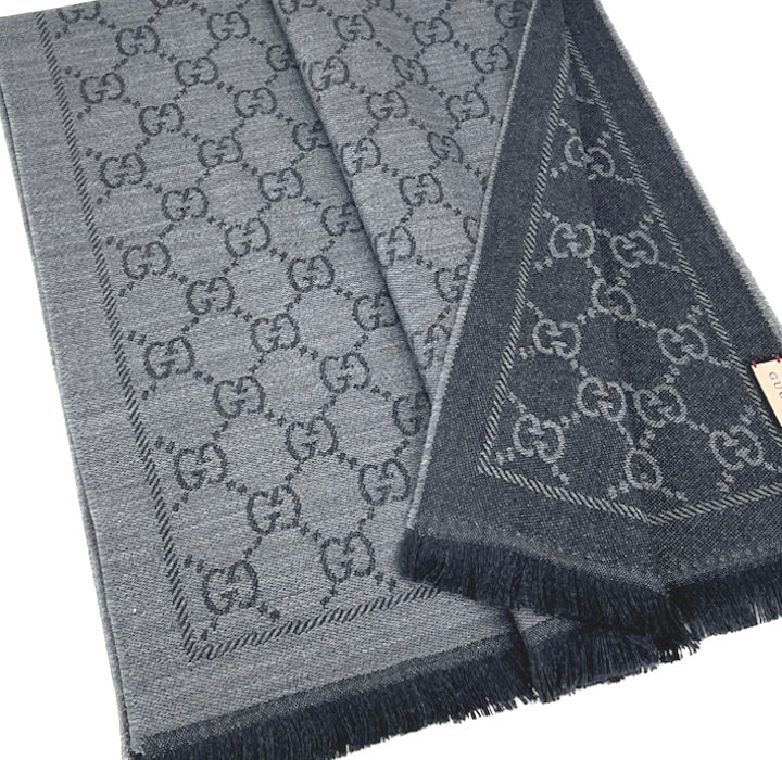 Gucci GG jacquard knitted scarf – Lady Clara's Collection