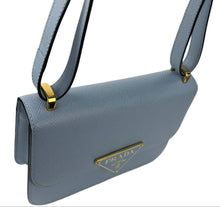 Load image into Gallery viewer, Prada saffiano embleme shoulder bag
