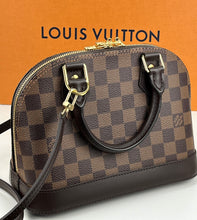 Load image into Gallery viewer, Louis Vuitton alma BB damier ebene