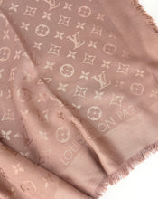 Load image into Gallery viewer, Louis Vuitton classic monogram shawl in kraft