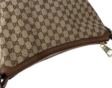 Load image into Gallery viewer, Gucci GG large bree  hobo bag
