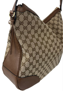 Gucci GG large bree  hobo bag