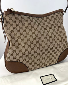Gucci GG large bree  hobo bag