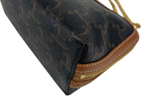 Load image into Gallery viewer, Celine clutch on chain in triomphe canvas and lambskin