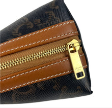 Load image into Gallery viewer, Celine clutch on chain in triomphe canvas and lambskin