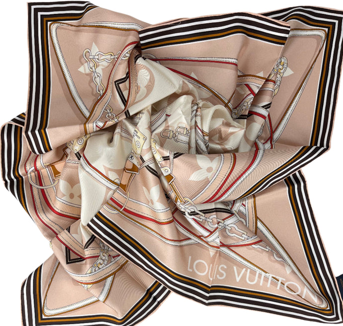 Louis Vuitton ultimate monogram silk square 90