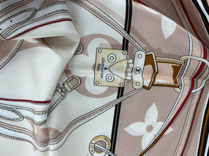 Louis Vuitton ultimate monogram silk square 90
