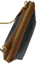 Load image into Gallery viewer, Celine clutch on chain in triomphe canvas and lambskin