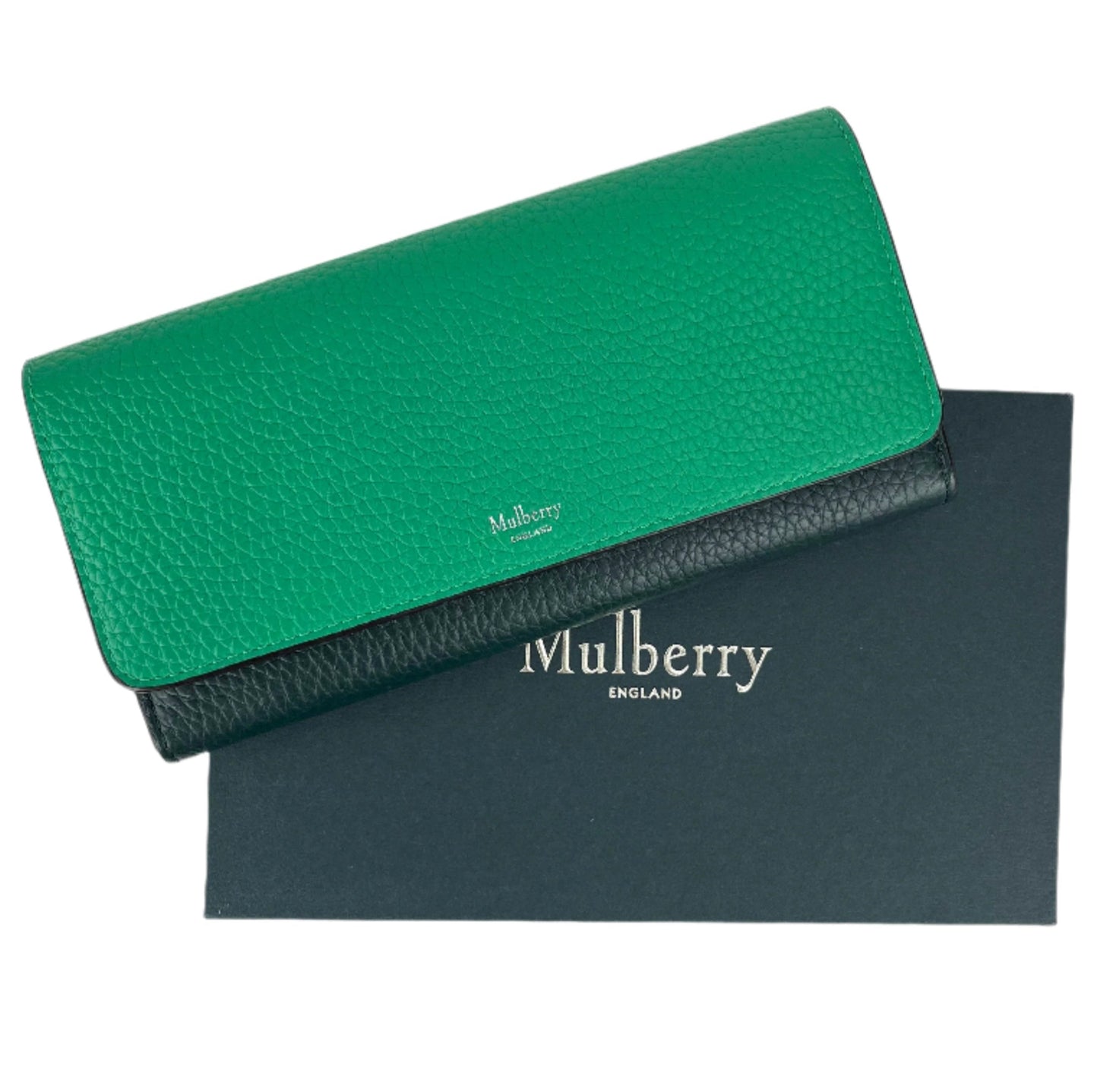 Mulberry continental wallet small classic grain
