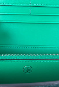 Mulberry continental wallet small classic grain
