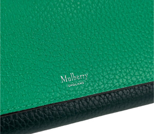 Mulberry continental wallet small classic grain
