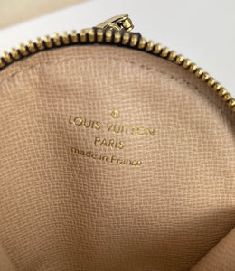 Louis Vuitton round coin purse