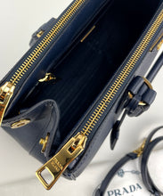 Load image into Gallery viewer, Prada Large Gallliera saffiano in dark blue