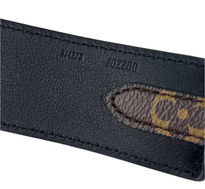 Louis Vuitton bandouliére strap monogram noir