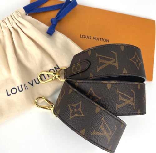 Louis Vuitton bandouliére strap monogram noir