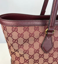 Load image into Gallery viewer, Gucci GG  Medium Ophidia web tote