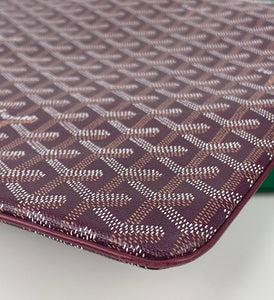 Goyard Senat GM pocket pouch in Burgundy