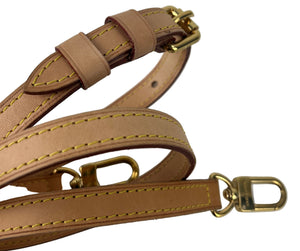 Louis Vuitton vachetta strap