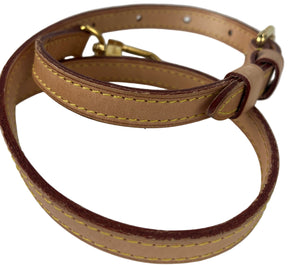 Louis Vuitton vachetta strap