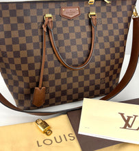 Load image into Gallery viewer, Louis Vuitton belmont tote in damier ebene