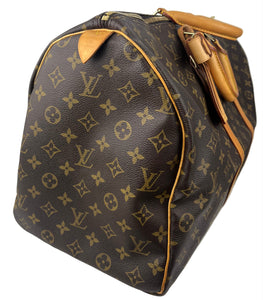 Louis Vuitton keepall 50 in monogram canvas