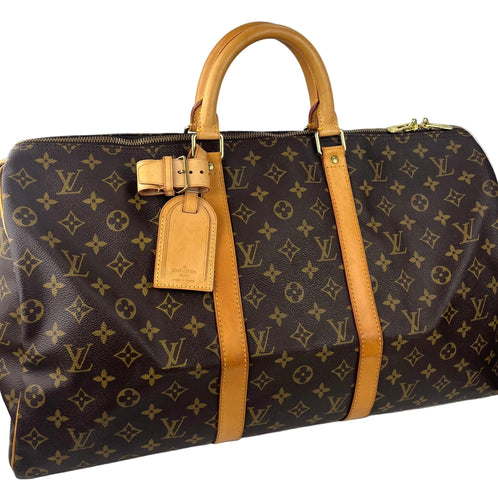 Louis Vuitton keepall 50 in monogram canvas