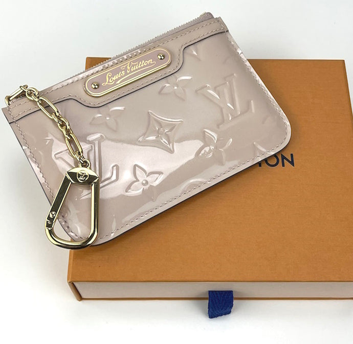 Louis Vuitton vernis key pouch or card case