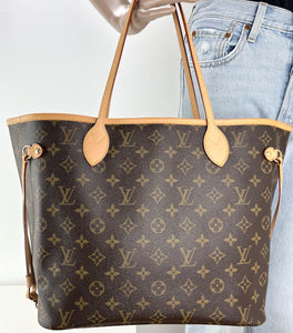 Louis Vuitton neverfull MM in monogram canvas