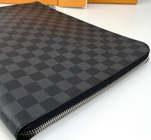 Load image into Gallery viewer, Louis Vuitton pochette jour GM damier graphite