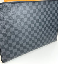 Load image into Gallery viewer, Louis Vuitton pochette jour GM damier graphite