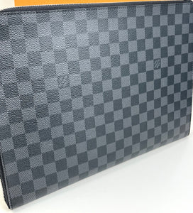 Louis Vuitton pochette jour GM damier graphite